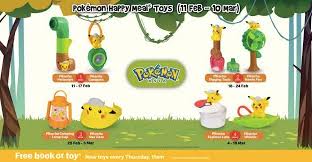 For 40 years, the happy meal has been the symbol of shared moments of happiness for families around the world. 11 Feb 10 Mar 2021 Mcdonald S Pikachu Themed Collectibles Pokemon Happy Meal Toys Promotion Sg Everydayonsales Com