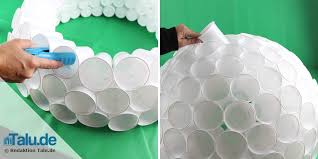 Schneemann Basteln Aus Tollen Materialien Mit Vorlage Talu De Schneemann Basteln Schneemann Basteln Plastikbecher Schneemann Basteln Becher