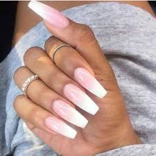 If they're acrylic, the ombre will be nail polish, which gets removed with every fill anyway. 50 Eye Catching Coffin Nail Designs You Will Love In 2021 Vvpretty Com