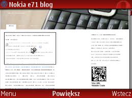 Opera mini uses a server to translate html, css and javascript into a more compact format. Opera Mini Nokia E71 Blog