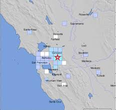 The quake shook the northeast san francisco region, near walnut creek, just after 10:30 p.m. San Francisco Earthquake Bay Area Earthquake Tracker Latest Seismic Activity World News Express Co Uk