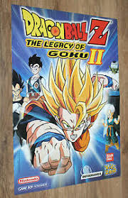From there, the story continues to the planet namek to battle frieza. 2003 Nintendo Dragon Ball Z The Legacy Of Goku Ii Beyblade Poster 30x42cm Ebay