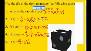 Sample Space In Probability Video Lessons Examples And Solutions