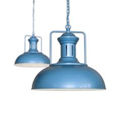Blue pendant lights for kitchen island. Blue Kitchen Island Pendant Light Regent Vintage Kitchen Pendant Light Aston Blue Elesi