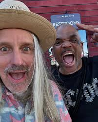 It's not everyday you get to hang out with Darryl McDaniels @kingdmc of  @rundmc Man oh man @parkcitysongsummit is cool!