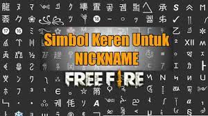 Create good names for games profiles brands or social networks. Kumpulan Simbol Keren Untuk Nickname Free Fire Mediarale