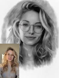 Custom Charcoal Portrait From Photo