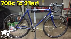 700c To 29er Wheel Conversion Diy Gravel Bike Update