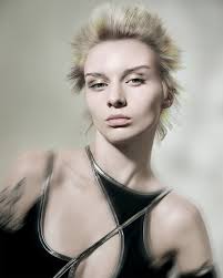 Bright green Hairstyle Photos