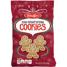 The gingerbread man dates back all the way to the 15th century. Stauffer S Iced Gingerbread Cookies Holiday Gift 12 Oz Walmart Com Walmart Com