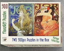 Ravensburger puzzle, puzzles 1000 piezas, princesas art nouveau, puzzle disney, . Art Nouveau Puzzle Etsy