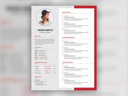 This free cv template for word is designed in a formal tone. Modern Professional Curriculum Vitae Template Design Search By Muzli