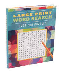 A new twist on a classic favorite, these math crossword puzzles are both fun and challenging. Large Print Word Search Book By Editors Of Portable Press Official Publisher Page Simon Schuster