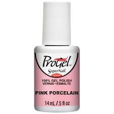supernail progel nail polish pink