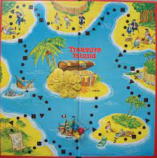 Vintage Games Board Games Treasure Island