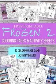 Disney has teased the song in plot details of frozen 2 are sparse, but the gist of it seems to be that queen elsa and her sister, anna, embark on some kind of adventure outside their. Free Printable Frozen 2 Coloring Pages Activity Sheets The Quiet Grove