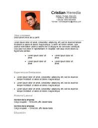 Modelo sencillo de curriculum para descargar. Formato De Curriculum Sencillo Y Basico Para Rellenar Con Facilidad