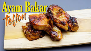Tata ayam pada teflon yg sdh diolesi sedikit margarin. Cara Mudah Membuat Ayam Bakar Teflon Youtube