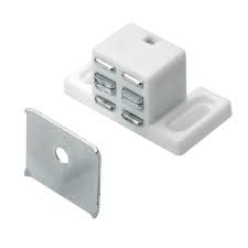 Everbilt High Rise Magnetic Door Catch In White Value Pack 15 Pack
