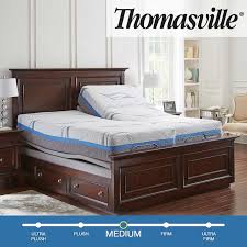 Thomasville Gel Rest 12 Memory Foam Split King Mattress With Adjustable Base In 2020 Adjustable Beds Cal King Mattress Adjustable Bed Frame