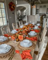 Poshmark makes shopping fun, affordable & easy! Beautiful Harvest Tablescape Martha Stewart Fall Tablescape