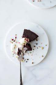Ila Recipe Dark Chocolate Olive Oil Cake With Sea Salt Pistachio Rose Chocolate Olive Oil Cake Holiday Dessert Recipes Olive Oil Cake