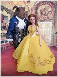Thing is, it looks nothing like her. Ooak Emma Watson Belle Barbie Disney Beauty The Beast Repaint By Bethboul Ebay