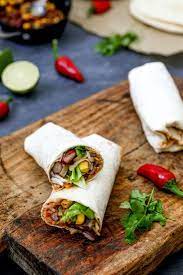Vegetarische Burritos Mit Reis Und Bohnen Rezept Sweets Lifestyle Rezept Burritos Rezept Vegetarisch Rezepte