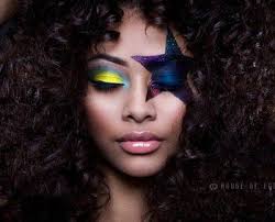 Curls The Bigger And More Natural Looking The Better I Prefer Frizzy But Natural Over Perfect But Artificial Disco Makeup 70s Disco Makeup Glamorous Makeup