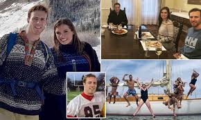Talk about a democrat dynasty. Meet The Hunky Football Star Boyfriend Of Governor Cuomo S Daughter Seen With The Kennedy Brood Daily Mail Online
