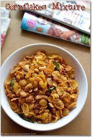 Cornflakes Mixture Recipe Spicy Chivda Deepavali Snacks Recipes Sharmis Passions Recipes Mixture Recipe Foodie Recipes