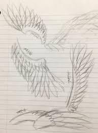 Part 1 Wings Practice I Love To Draw Them But They Can Be So Hard Drawings My Drawings First Art