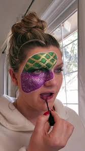 Mardi Gras Face Glitter Ideas Little Boys