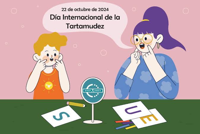22 de octubre: Día Internacional de la Concientización sobre la Tartamudez., generada por IA