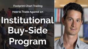How To Trade Against An Institutional Buy Side Program Footprint Chart Trading Axia Futures