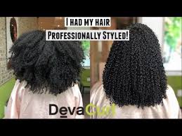 We Visited A Devacurl Salon For Styling Natural Hair Video Black Hair Information Curly Hair Styles Natural Hair Styles Natural Hair Salons