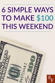 Whether you wait tables or bus them, or whether you tend bar, you can make money working in a restaurant. Short On Cash 6 Simple Ways To Make 100 This Weekend