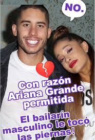 Ariana Grande and Ricky Alvarez