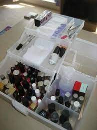 Nail Polish Portable Storage Caddy Container Store Nail Polish Storage Nail Polish Nail Polish Storage Diy