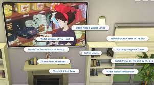 The sims 4, the la. Sims 4 Ghibli Cc From Ponyo To Howl S Moving Castle And More Fandomspot