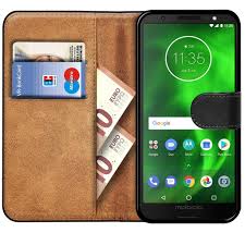 Book Case für Motorola Moto G6 Hülle ...