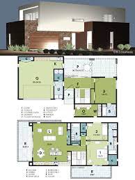 Modern Live Work House Plan 61custom House Plans House Design Modern House Floor Plans