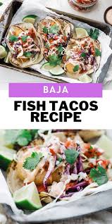 Check spelling or type a new query. Baja Fish Tacos Recipe Recipe Baja Fish Taco Recipe Taco Recipes Baja Fish Tacos