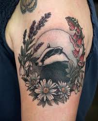Alice Kendall Badger Tattoo Badger Tattoo Literary Tattoos Sleeve Honey Badger Tattoo