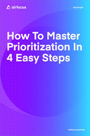 How To Master Prioritization In 4 Easy Steps In 2020 Easy Step Success And Failure Master