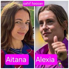 Alexia Putellas and Claudia Pina 🇪🇸