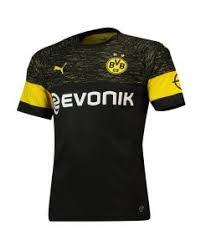 Inside the collar is a special label with the text 110 jahre. Borussia Dortmund Away Kit Official Puma Borussia Dortmund Kit