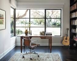 Pin By Andrea Valle On Desks Office Home Modern Windows Design Contemporary Home Office