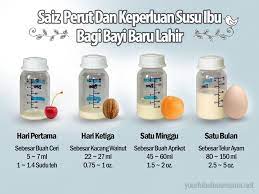 Tahan lama jika kemasan belum dibuka. Saiz Perut Bayi Baru Lahir Sehingga Umur 1 Bulan