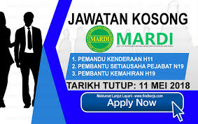 Jawatan kosong kerajaan 2021 di kementerian kesihatan malaysia (kkm) | permohonan adalah dipelawa daripada warganegara malaysia yang berkel. Kerja Kosong Mardi Institut Penyelidikan Dan Kemajuan Pertanian Malaysia 11 Mei 2018 Jawatan Kosong Kerajaan Swasta Terkini Malaysia 2021 2022